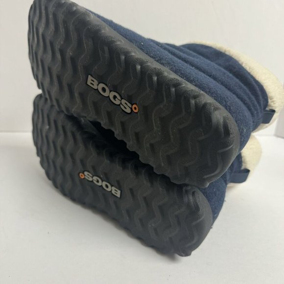Bogs Womens Bmoc Mid II Snow Boot Blue Size 9 M - Picture 5 of 6